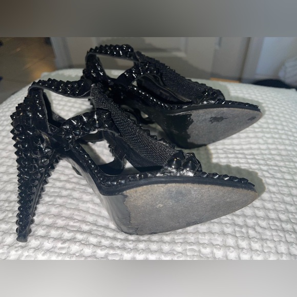 Givenchy Croc Spiked Gladiator Sandals EU 38.5 - Picture 4 of 10